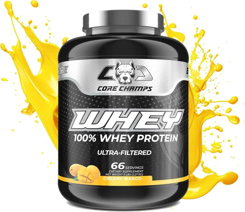 CORE CHAMPS WHEY PROTEIN 5LBS/2. 27KG - CREAMY MANGO 