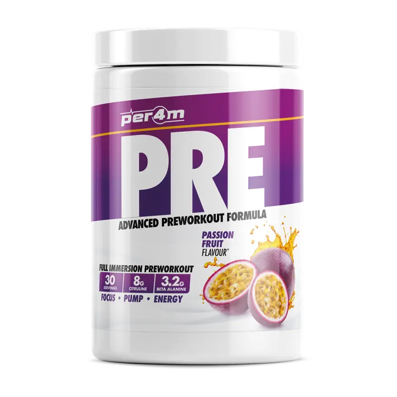 Perm 4 Preworkout 570g Passion Fruit