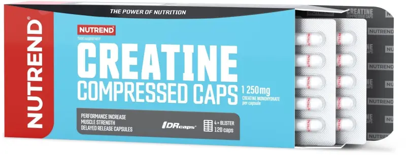 NUTREND CREATINE COMPRESSED 1250 mg 120 caps