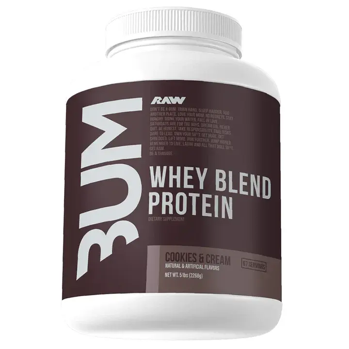 RAW - CBUM WHEY 5LBS COOKIES & CREAM 2268 g  