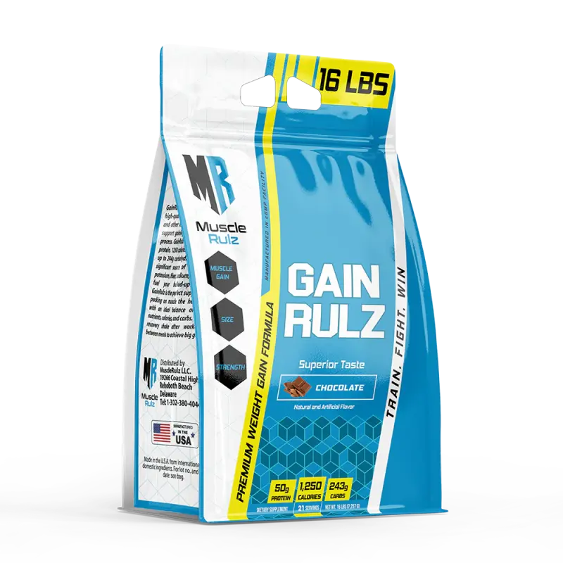 Muscle Rulz gain rulz 16LBS chocolate 