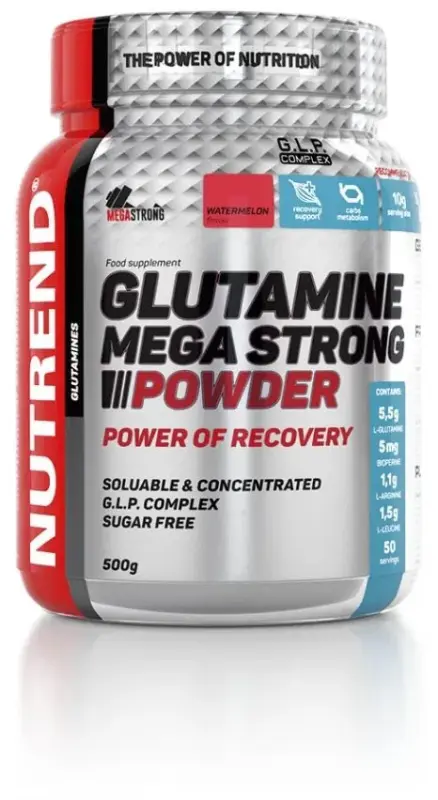 NUTREND GLUTAMINE MEGA STRONG powder 500 g(watermelon)