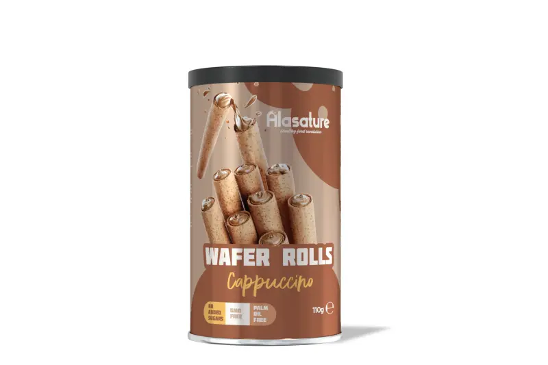 Alsature wafer rolls 110g cappuccino