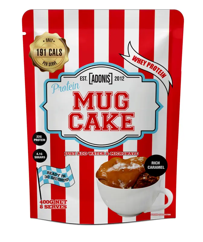Adonis mug cake 400g Rich caramel 