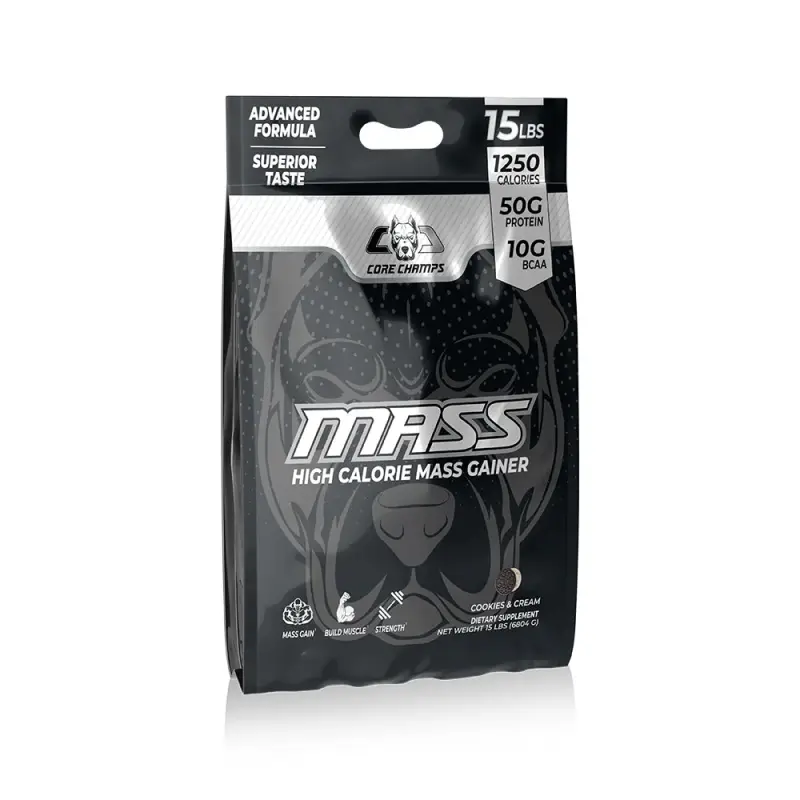 Core champs mass gainer 15 LBS cookies & cream